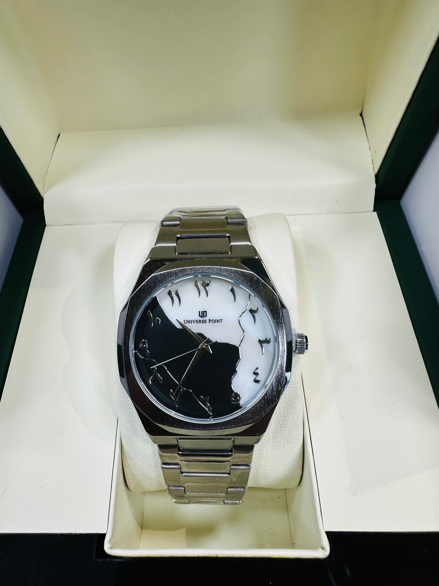 Universe point original Arabic Marble dial by MWC