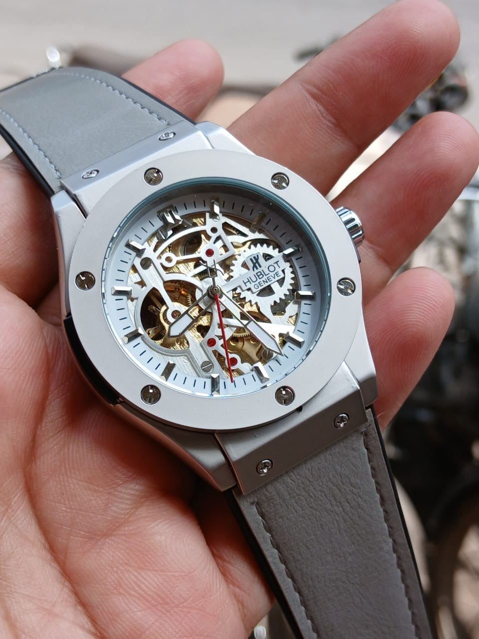 HB Automatic skeleton dial matt case quality By MWC