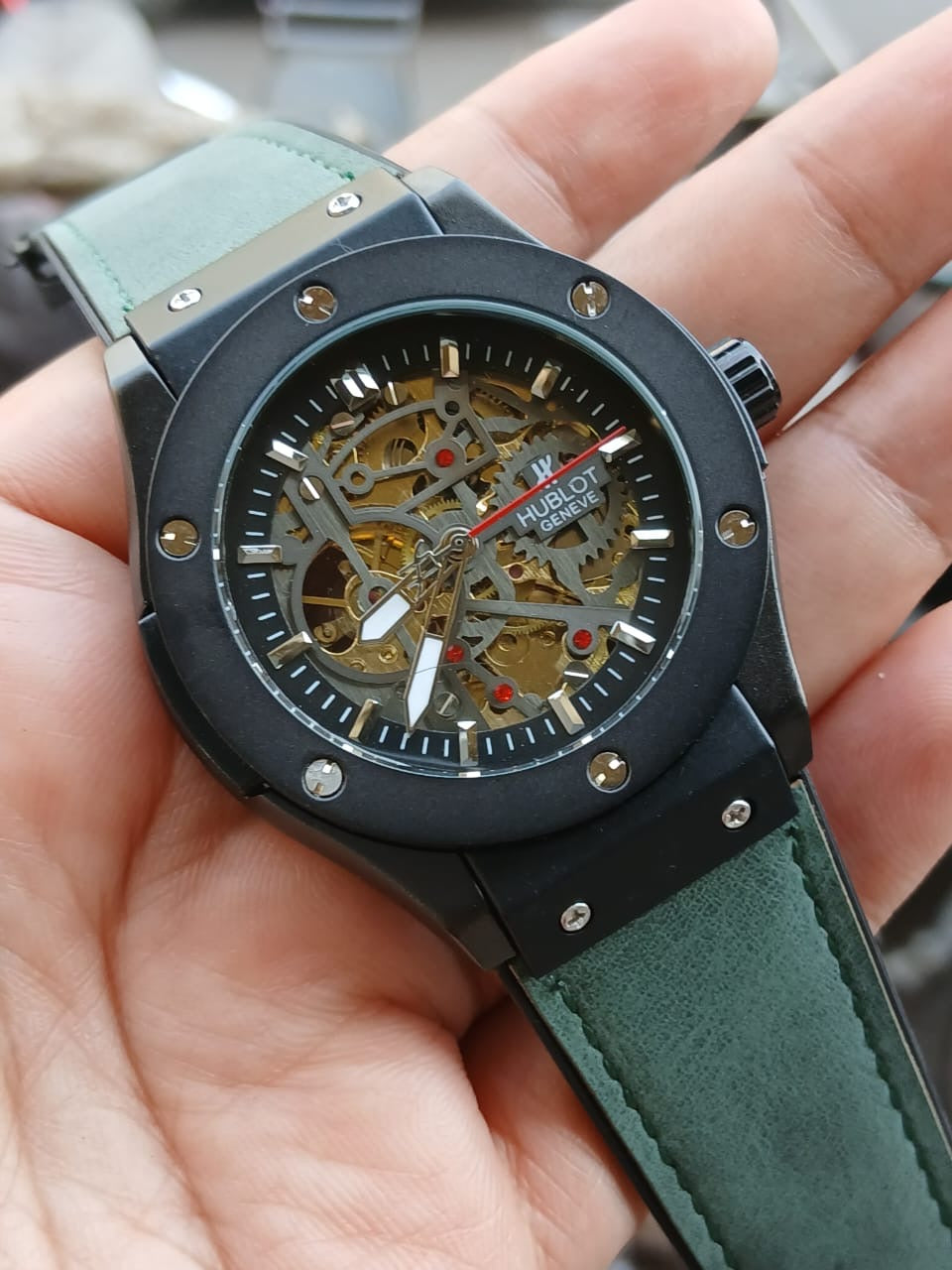 HB Automatic skeleton dial matt case quality By MWC