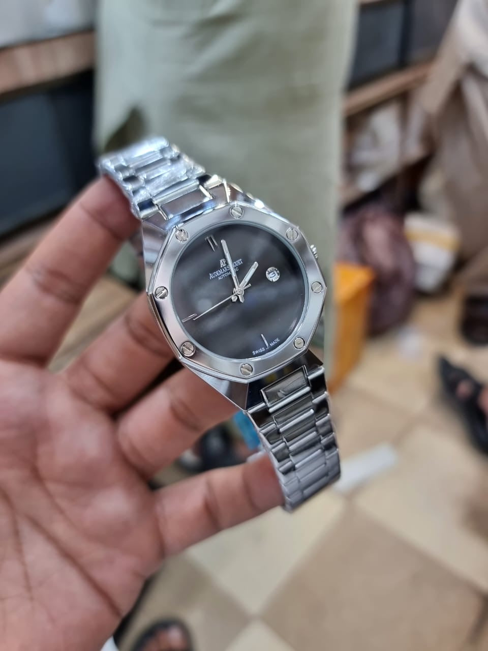 AP Premium quality diamond cut bezel and chain by MWC