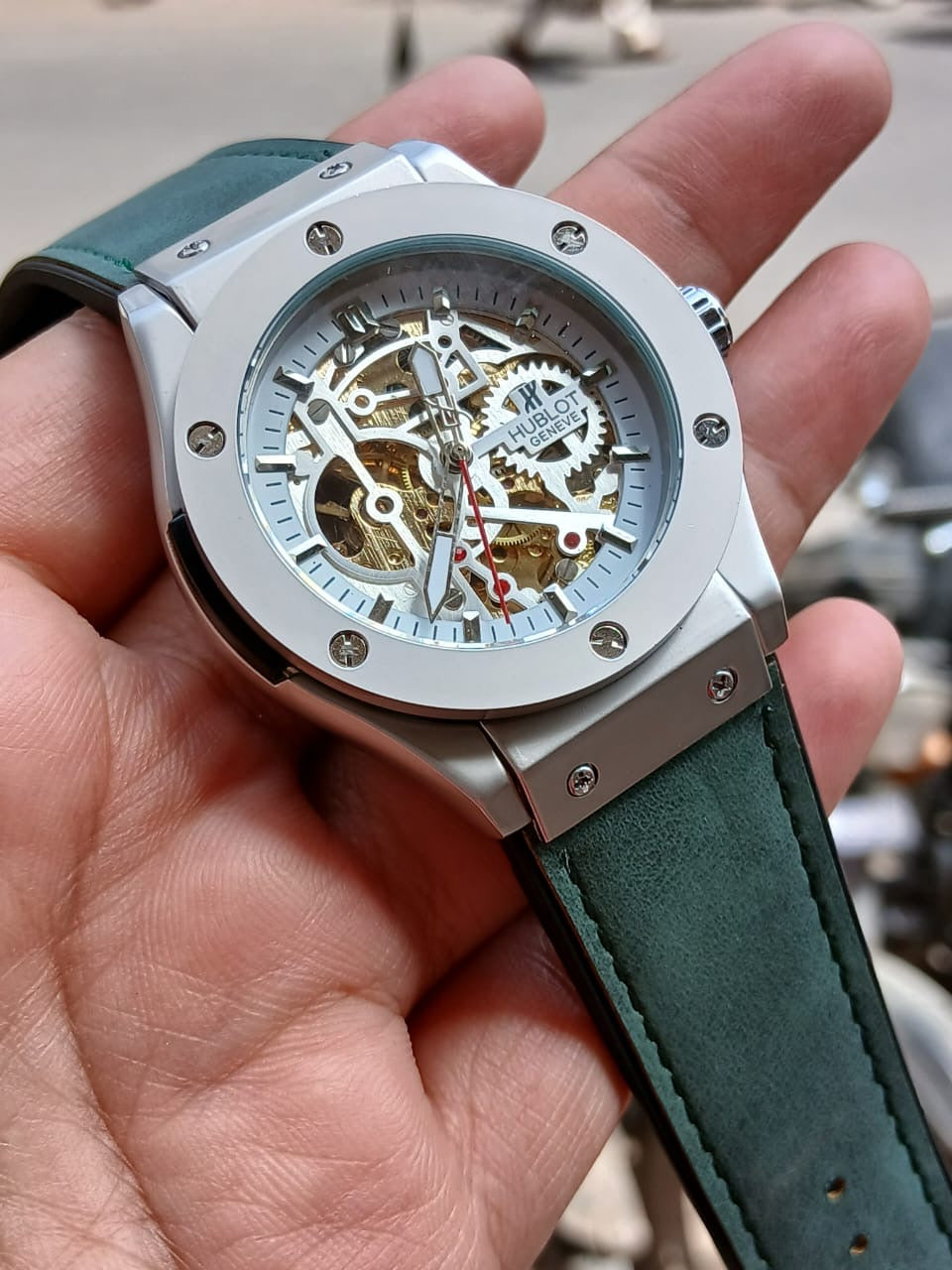 HB Automatic skeleton dial matt case quality By MWC