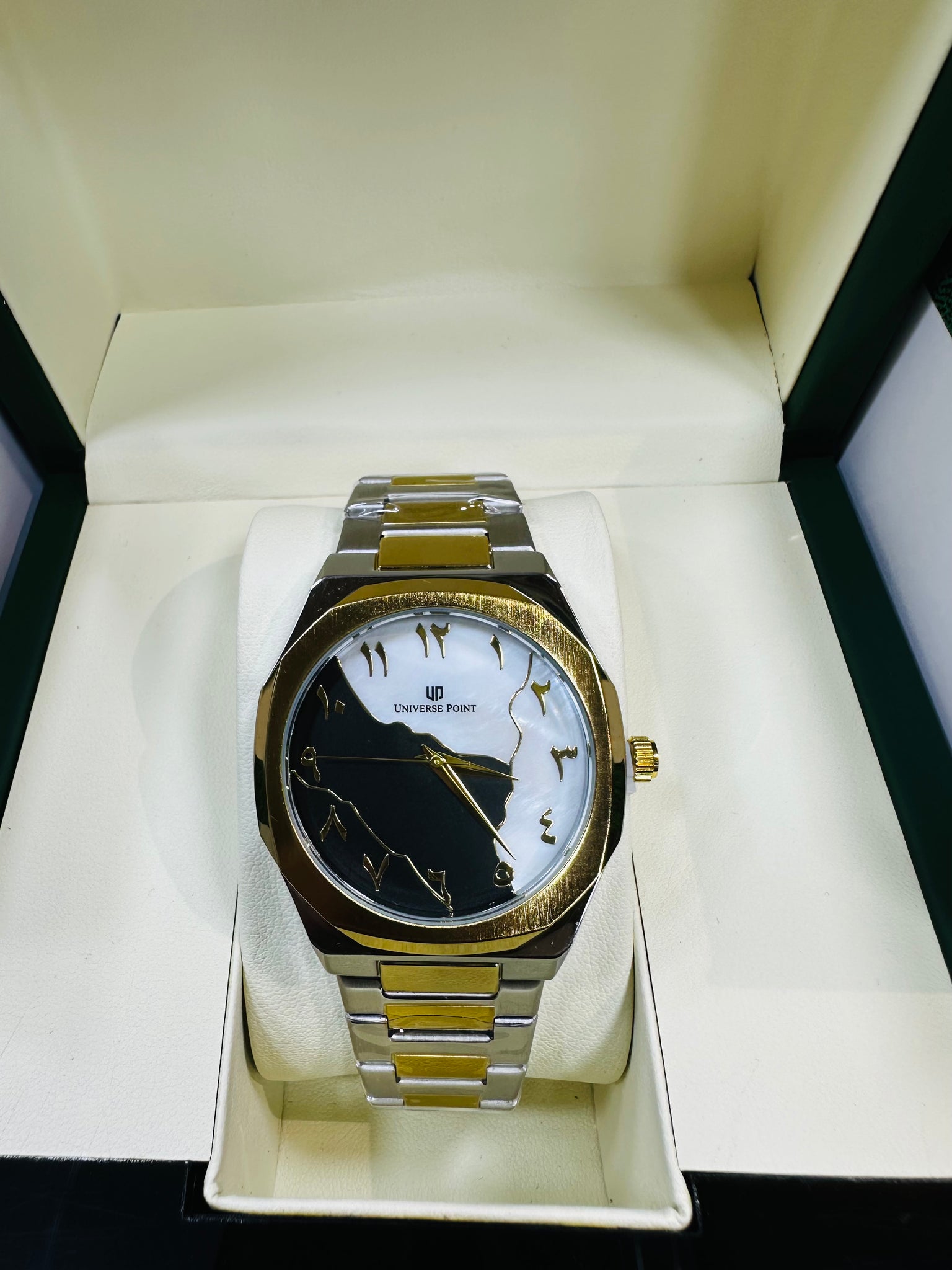Universe point original Arabic Marble dial by MWC