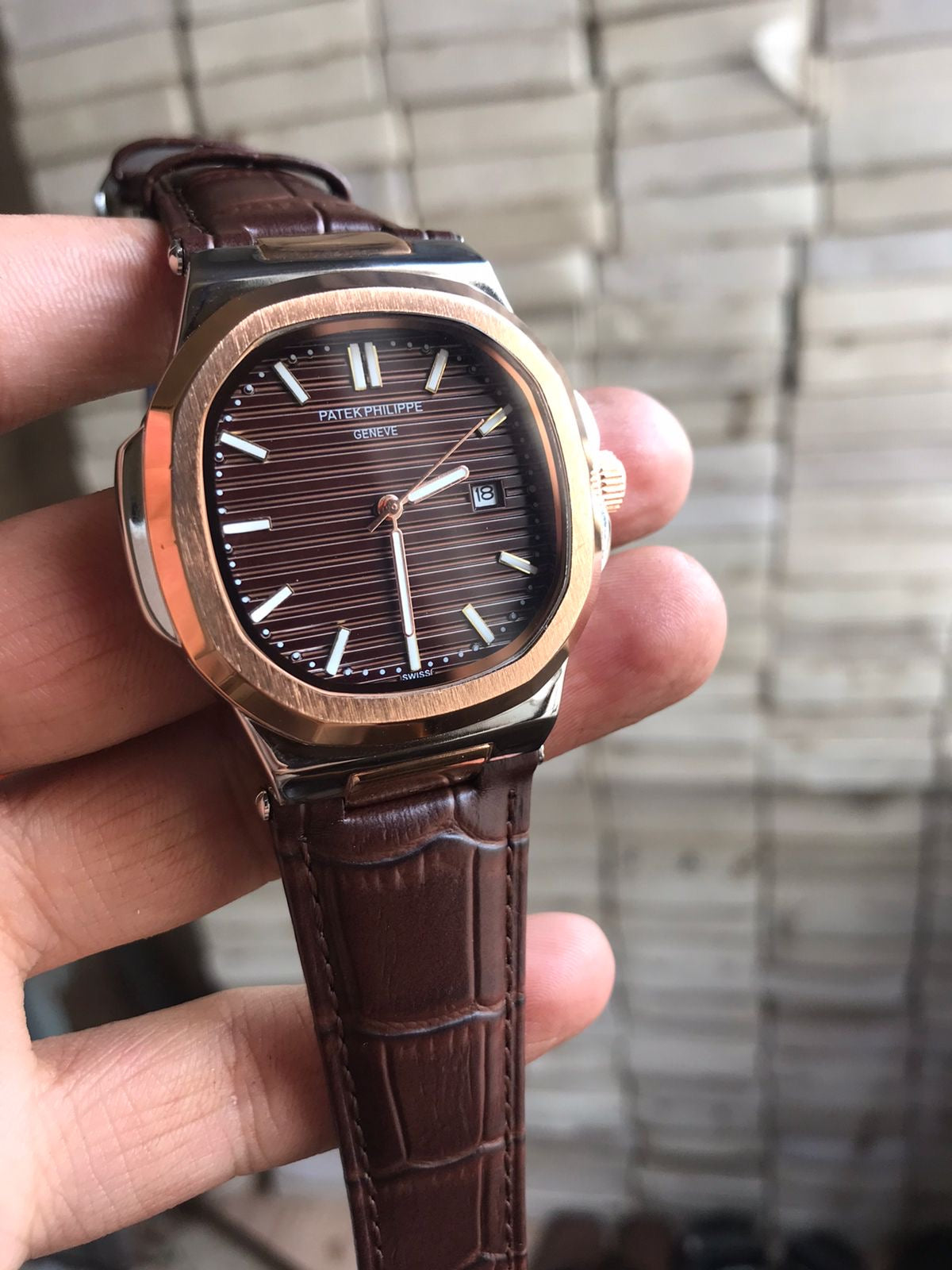 PP Trending Master lock leather strap by MWC